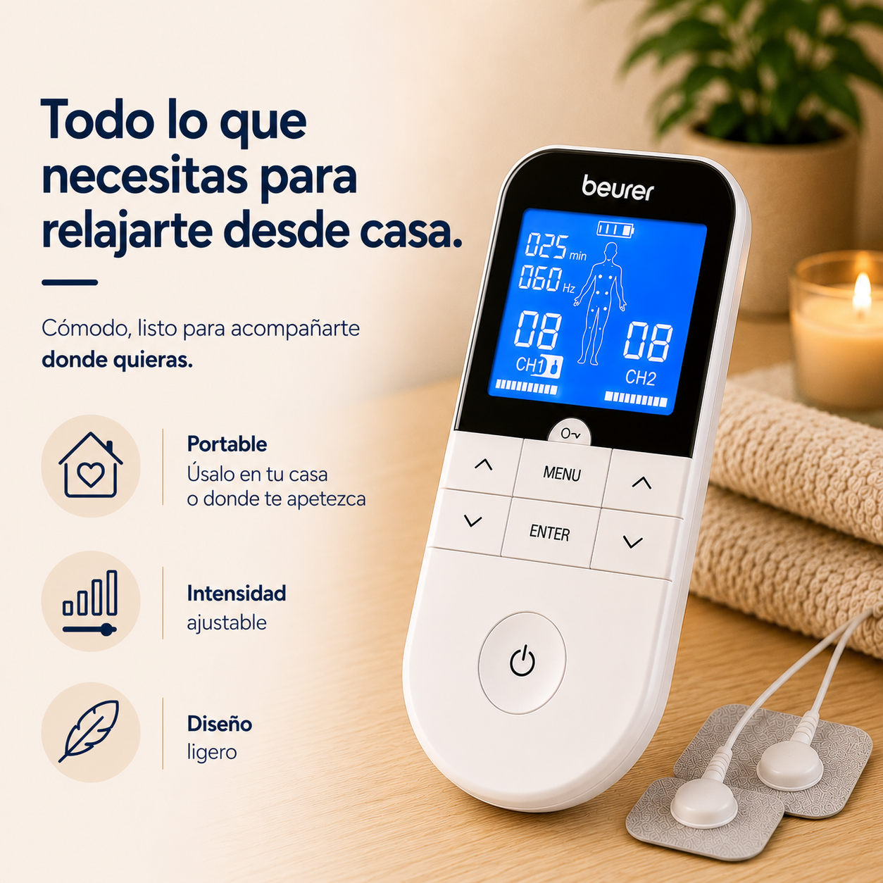 Alivia la tensión de tu Espalda, Cervicales y Hombros con este Masajeador