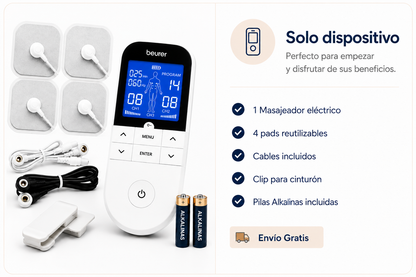 Alivia la tensión de tu Espalda, Cervicales y Hombros con este Masajeador