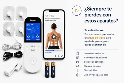 Alivia la tensión de tu Espalda, Cervicales y Hombros con este Masajeador