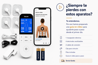 Alivia la tensión de tu Espalda, Cervicales y Hombros con este Masajeador