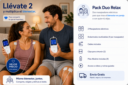 Alivia la tensión de tu Espalda, Cervicales y Hombros con este Masajeador