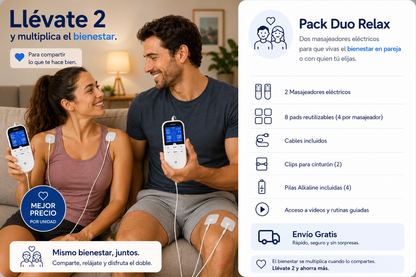 Alivia la tensión de tu Espalda, Cervicales y Hombros con este Masajeador